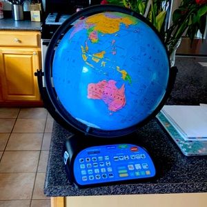 Intelligible II.  It is an interactive globe for kids with learning games.